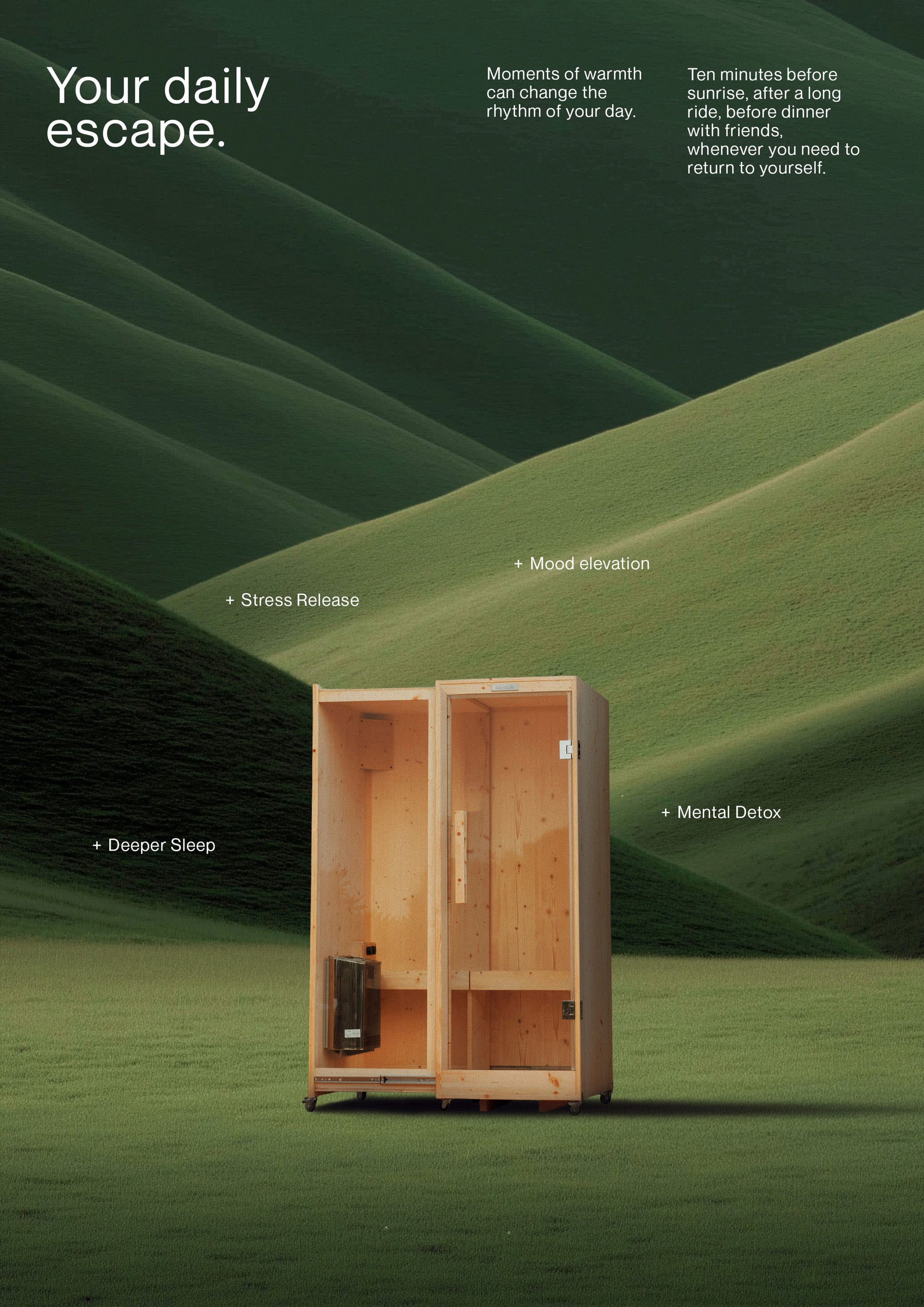 Calidessa sauna portátil